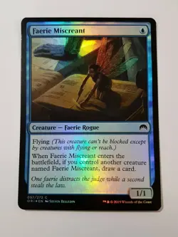Faerie Miscreant - FOIL - Magic Origins (Magic/mtg) Common - Image 1