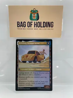 Goldbug, Humanity's Ally Goldbug/Scrappy Scout - 011/015 Transformers -MTG - NM - Image 2