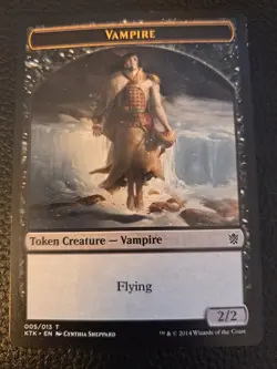 MTG Vampire Khans of Tarkir 005/013 Regular Token - Image 1
