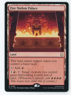 Fire Nation Palace #0268 MTG Avatar: The Last Airbender Magic The Gathering - Image 1