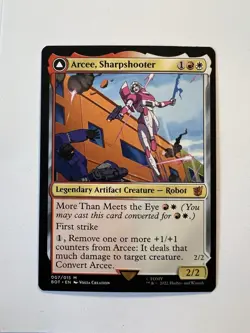 Arcee, Sharpshooter / Arcee, Acrobatic Coupe - MTG BOT - NM - Image 1