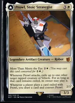 2022 Transformers Prowl, Stoic Strategist // Prowl, Pursuit Vehicle - Image 1