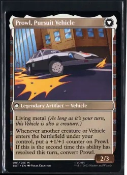 2022 Transformers Prowl, Stoic Strategist // Prowl, Pursuit Vehicle - Image 2
