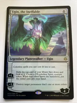 MTG Ugin, the Ineffable War of the Spark 002/264 Foil Rare - Image 1
