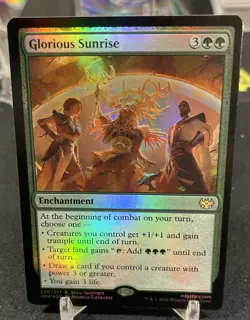 MTG Glorious Sunrise Innistrad: Crimson Vow Foil - Image 1