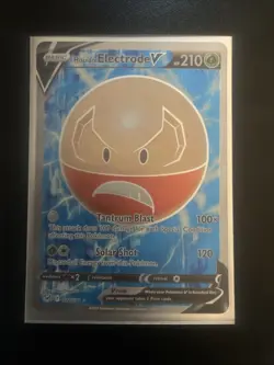 Pokemon TCG Hisuian Electrode v 172/196 Lost Origin Ultra Rare Full Art LP - Image 1