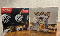 NEW POKEMON MEGA EVOLUTION ENHANCED BOOSTER BOX & SURGING SPARKS BOOSTER BOX - Image 1
