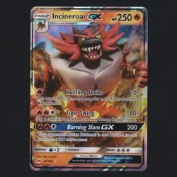 Incineroar GX 27/149 Sun & Moon Base Set Ultra Rare Holo Pokemon TCG NM - Image 1