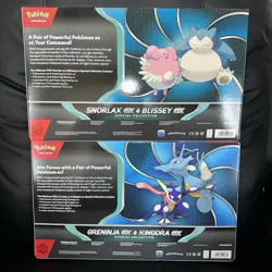 Pokemon Snorlax ex & Blissey ex AND Greninja ex & Kingdra ex Special Collection - Image 5