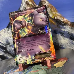 Mewtwo EX - XY183 Pokemon XY Promo - Holo LP - Image 2
