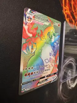 Pokemon TCG: Charizard VMAX Rainbow Secret Rare 074/073 Champion's Path 💎NM💎 - Image 2