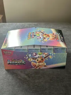 Pokemon Prismatic Evolutions Booster Bundle Display Case (Unsealed) x10 Bundles - Image 5