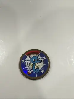 Vintage Pokemon Battle Coins Lot Of 2 # 116 Horsea #34 Nidoking Rare! - Image 2