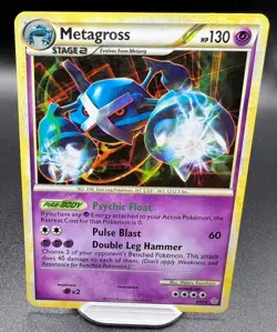 Pokemon 2010 Metagross Deck Exclusives 004/095 Cracked Ice Holo LP - Image 1