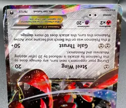 Pokemon Scizor EX #76/122 2016 XY BREAKpoint Ultra Rare Holo Standard Size MP/LP - Image 3