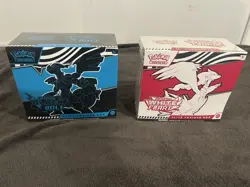 Pokemon TCG Black Bolt and White Flare Elite Trainer Box ETB Sealed lot of 2 - Image 1