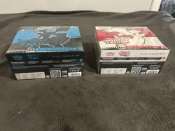 Pokemon TCG Black Bolt and White Flare Elite Trainer Box ETB Sealed lot of 2 - Image 3