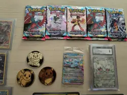 Pokemon TCG Paradox Rift Booster Pack & Trainer Gallery Lot! - Image 5