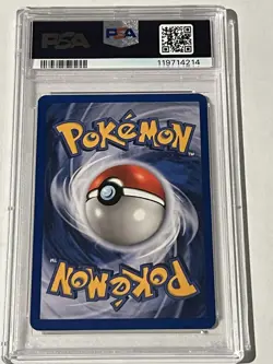 2000 POKEMON GAME #7 GYARADOS HOLO MINT PSA 8 BASE II 7/130 - Image 2