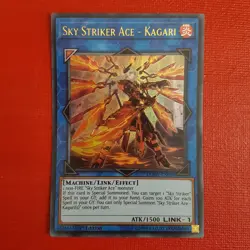 Yugioh Sky Striker Ace - Kagari DUOV-EN060 1st Edition - Image 1