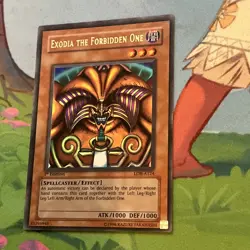 Yu-gi-oh! TCG Exodia The Forbidden One LOB-A124 1st Edition (AUSTARLIAN PRINT) - Image 4
