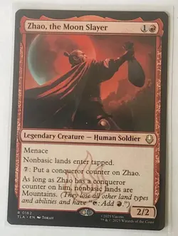 ~ Zhao, the Moon Slayer ~ NM ~ MTG: Avatar ~ MTG ~ - Image 1