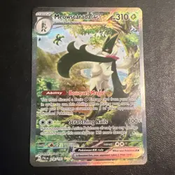 Pokemon TCG Meowscarada EX Paldea Evolved Special Illustration Rare Card 256/193 - Image 1