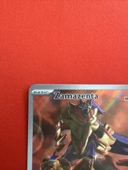 Pokemon TCG Zamazenta Full Art Illustration Rare Card 201/182 Destined Rivals NM - Image 2