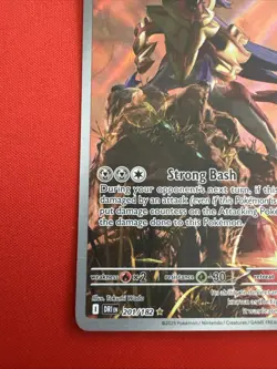 Pokemon TCG Zamazenta Full Art Illustration Rare Card 201/182 Destined Rivals NM - Image 5