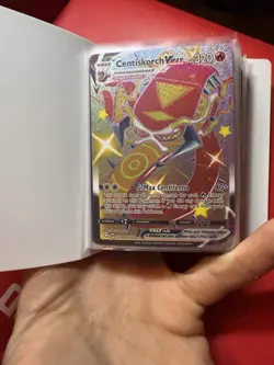 Pokemon Binder Collection Starter 50+ Card Lot Ultra Rares Foils &More Binder 10 - Image 1