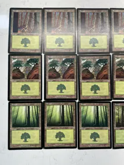 Magic: The Gathering Forest Mixture 20 Cards Vintage - Image 2