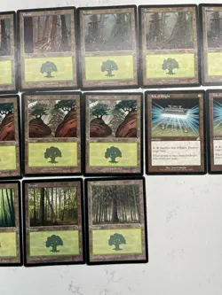 Magic: The Gathering Forest Mixture 20 Cards Vintage - Image 3
