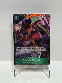 Dracule Mihawk (Illustration Box Vol.4) ST12-003 One Piece Promotion Cards Foil - Image 1