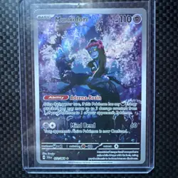 Pokemon TCG Munkidori 072/064 SV Shrouded Fable Illustration Rare Card - Image 1