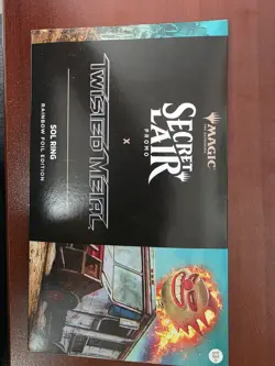 MTG Secret Lair Drop Bonus Card - Twisted Metal Sol Ring - Image 1