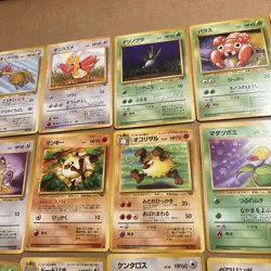 Japanese Pokemon Jungle Set Lot Of 17 Cards Uncommon / Common Nm/LP Vintage - Image 5