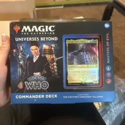 Magic: The Gathering Commander Deck, 100-Card Deck, 2-Card Collector Booster - Image 1