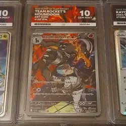 Pokemon Bundle of 5 Japanese Graded Cards by ACE 10 GEM MINT - Image 3
