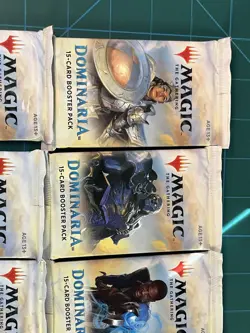 MTG Magic the Gathering Dominaria 15-card Booster Pack X10 - Image 5