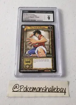 The Soul Of Pirates Luffy - The Quest Begins *CGC 9 - MINT* One Piece CCG Card - Image 1
