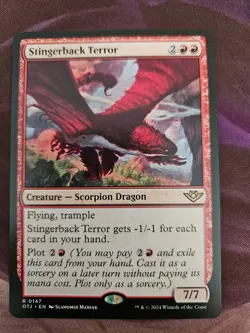 MTG - Stingerback Terror - (147/441) Outlaws of Thunder Junction - NM - Image 1