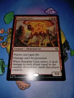 Sunspine Lynx - Bloomburrow MTG (BLB) - R - Regular - Image 2