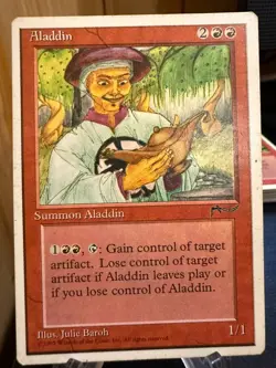 MTG Magic the Gathering Chronicles Aladdin - Image 1