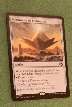 MTG Monument to Endurance - Aetherdrift - 237 R - Image 1