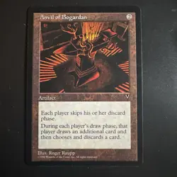 Magic The Gathering MTG Anvil of Bogardan Visions Lightly Played LP - Image 1