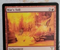 MTG War's Toll x1 NM ~Dissension (Magic the Gathering)*Free Shipping* - Image 3