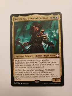 Xavier Sal, Infested Captain Commander: the Lost Caverns of Ixalan Regular - Image 1