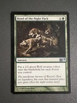 Howl of the Night Pack [Magic 2010] Magic MTG LP - Image 1