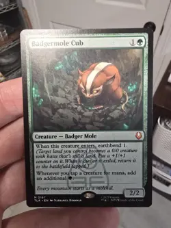 MTG Badgermole Cub Avatar: The Last Airbender Regular Mythic - Image 1