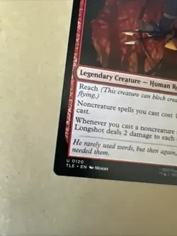MTG Longshot, Rebel Bowman TLE 0120 U NM Regular - Image 3